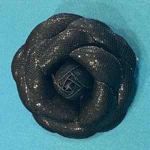 Premier Designs black rose pin